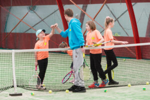 weekendowy obóz tenisowy trening dla dzieci