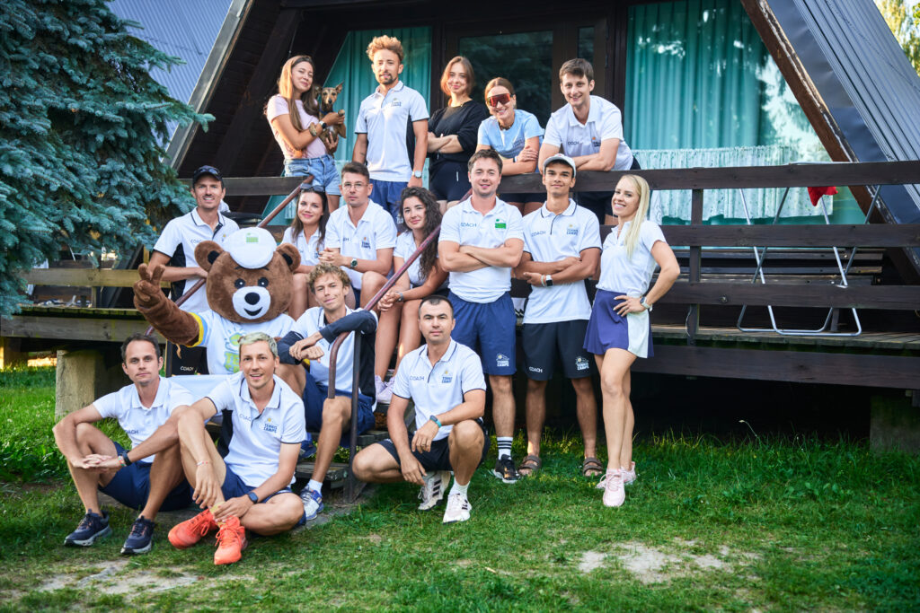 Trenerzy tenisa na obozie tenisowym